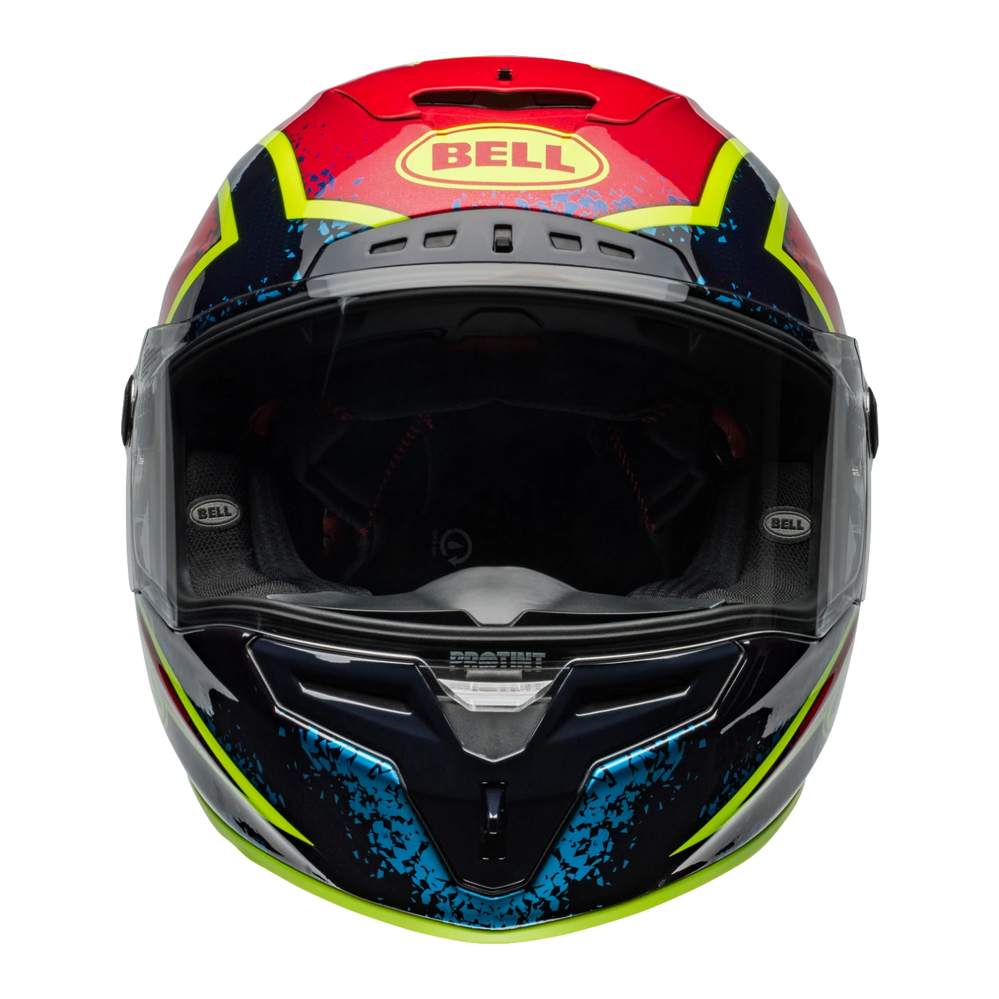 Bell Racestar Flex DLX Xenon - Gloss Blue / Retina