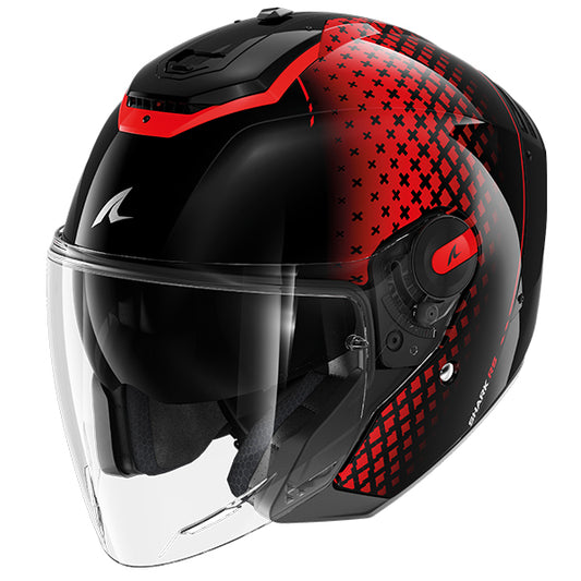 Shark RS Jet Stride KRA - Black / Red