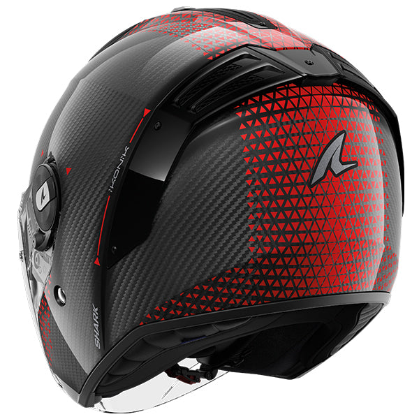 Shark RS Jet Carbon Ikonik DRU - Red / Black