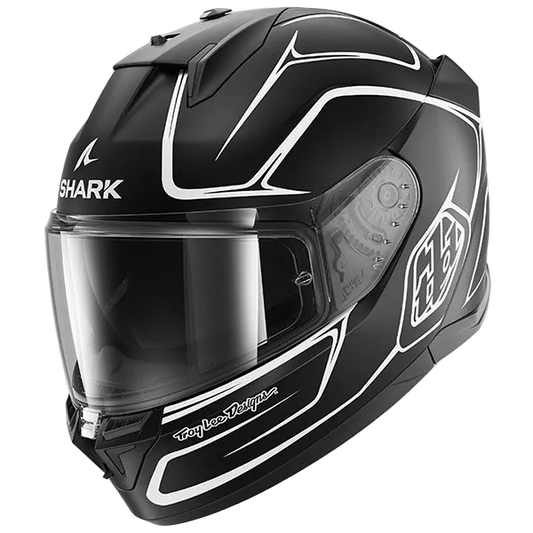 Shark D-Skwal 3 Full Face Helmet Drone KWK - Black / White