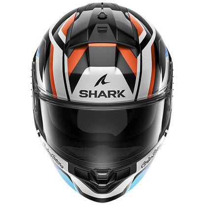 Shark Ridill 2 Full Face Helmet - APEX KWB - Black / White / Blue