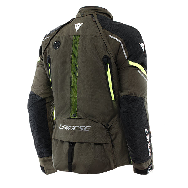 Dainese Super Adventure Abshell Jacket - Tarmac / Black / Fluo Yellow