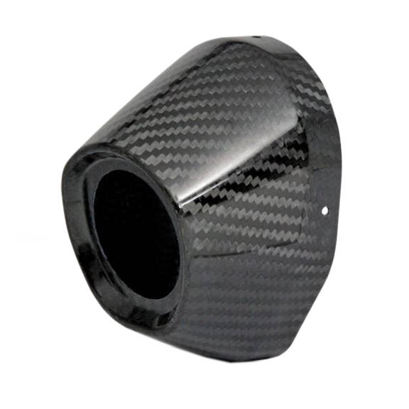 Fresco Silencer Carbon End Cap (Inc Rivets / Decal)