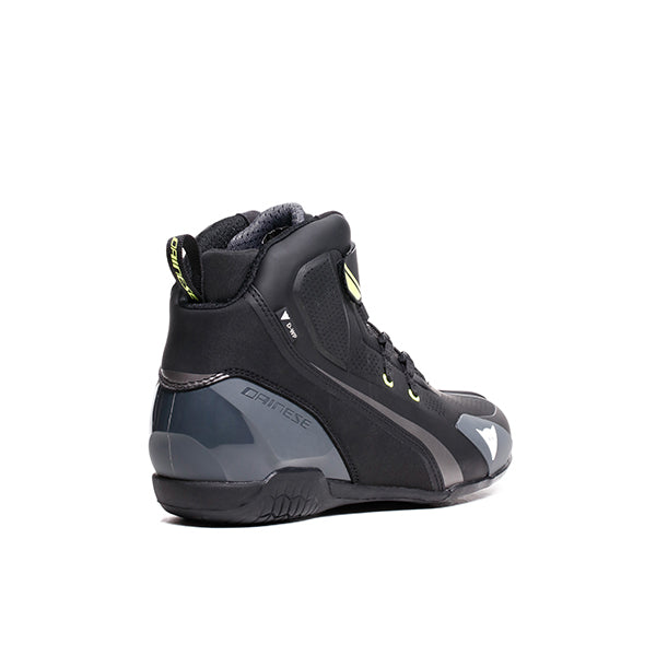 Dainese Herian D-Waterproof Shoes - Black / White / Yellow Fluo