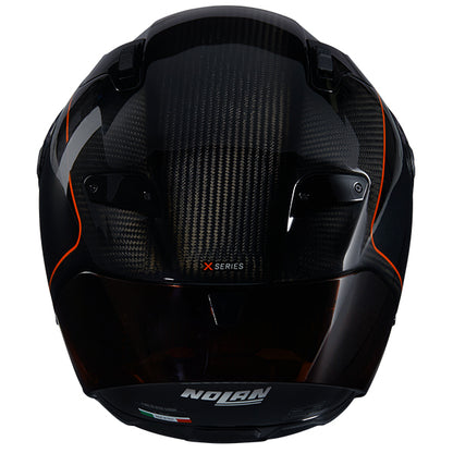 Nolan X-804 RS Carbon Full Face Helmet Asso Di Picche 342 - Black / Red