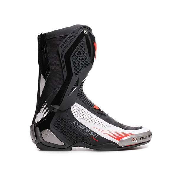 Dainese Torque 4 Air Boots - Black / White / Fluo Red