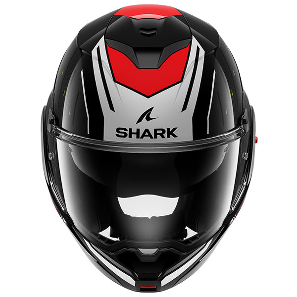 Shark OXO Flip Front Helmet Rydger KSR - Black / Red
