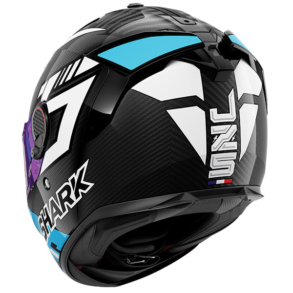 Shark Spartan Gt Pro Carb Zarco DWB - Blue / White