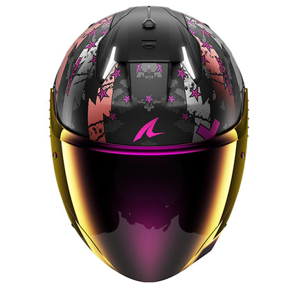 SHARK SKWAL I3 JET HELLCAT Mat KUV - FREE IRIDIUM VISOR