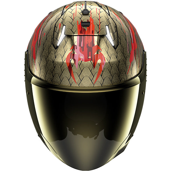 Shark Skwal I3 Jet Venum KRQ - Red / Gold