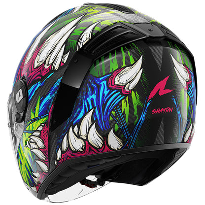 Shark RS Jet Carbon Shaytan KGV - Violet / Green / Blue