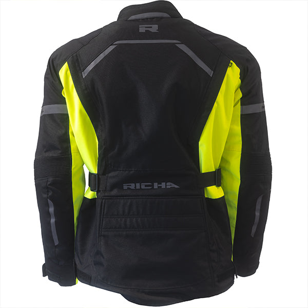 Richa Phantom Prime Waterproof Jacket - Black / Fluo