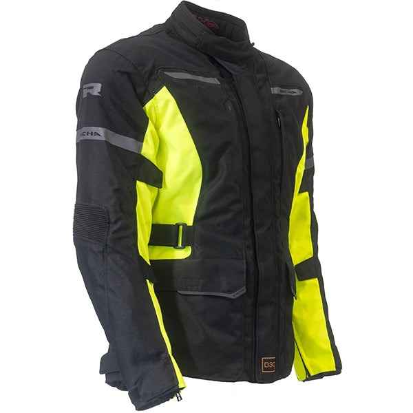 Richa Phantom Prime Waterproof Jacket - Black / Fluo