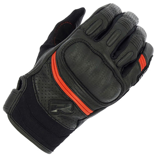 Richa Protect Summer 2 Goatskin Leather Gloves - Black / Red