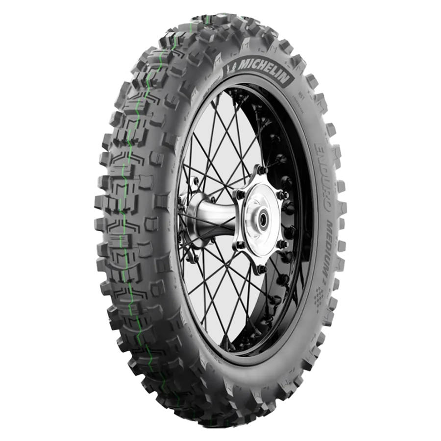 Michelin Enduro Medium 2 Rear Tyre 120 / 90-18 - FIM Approved