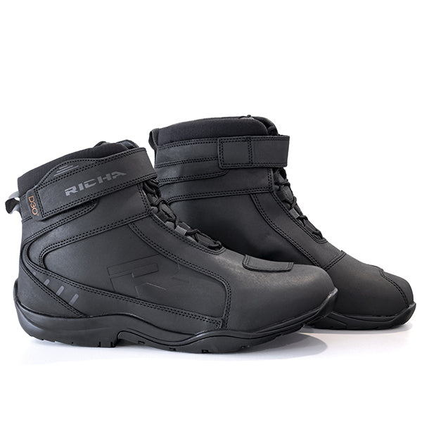 Richa Rush D30 Waterproof Boots - Black