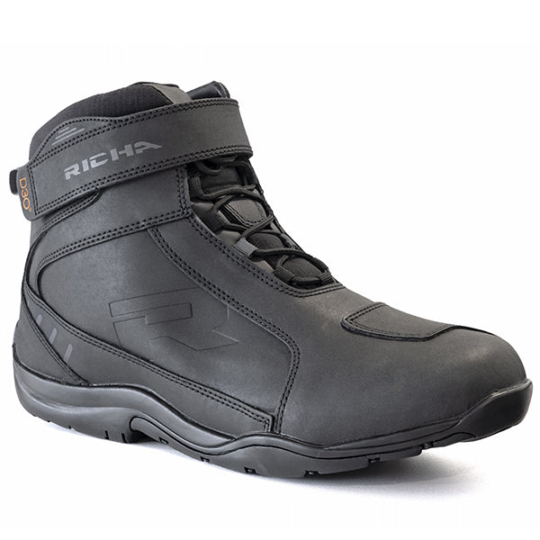 Richa Rush D30 Waterproof Boots - Black