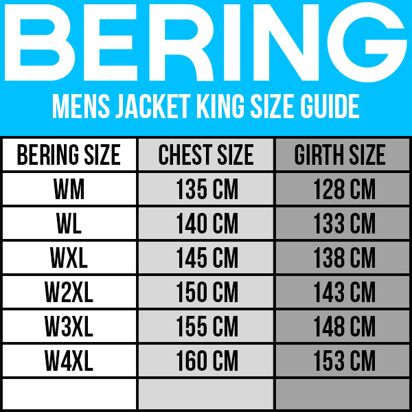 Bering Warwick King Size Jacket - Black