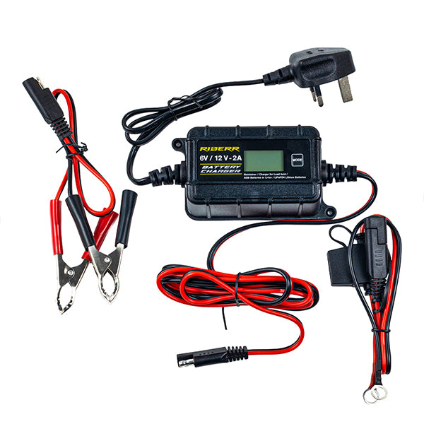 Riderr 2.0A Battery Charger