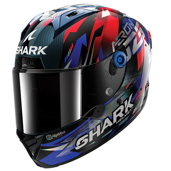 Shark Aeron Zarco GP De France DBU - Blue / Red / Black