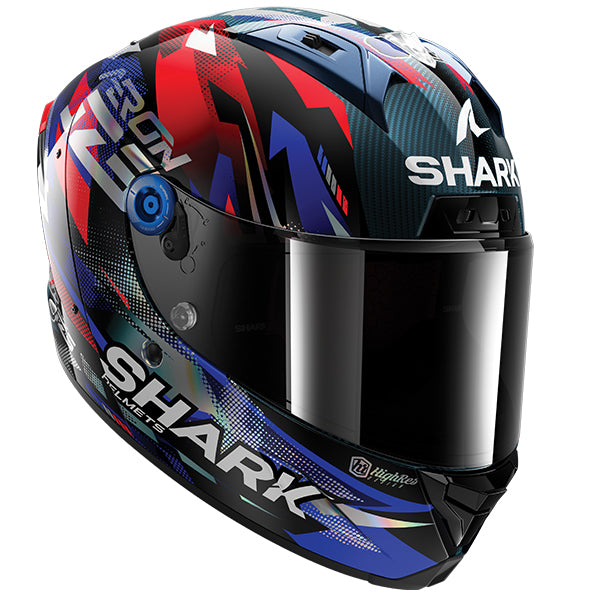 Shark Aeron Zarco GP De France DBU - Blue / Red / Black