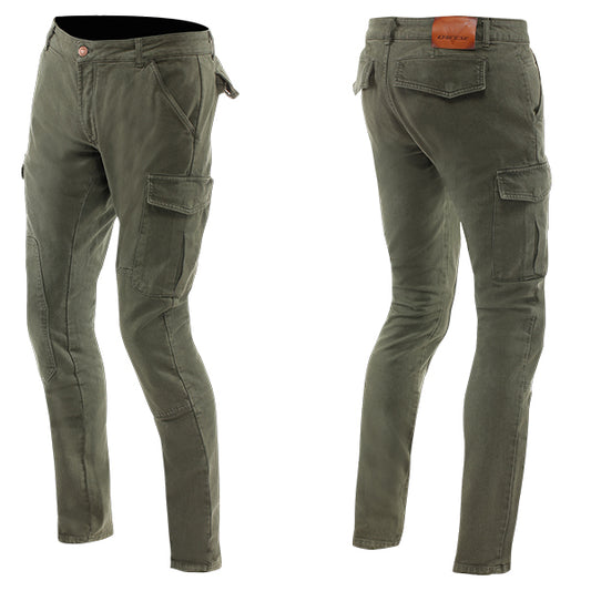 Dainese AA New Cargo Slim Taperd Leg Jean - Army Green