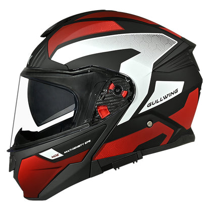 SMK Gullwing V2 Sonic MA231 - Matte Black / Grey / Red