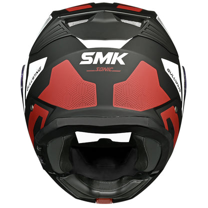 SMK Gullwing V2 Sonic MA231 - Matte Black / Grey / Red