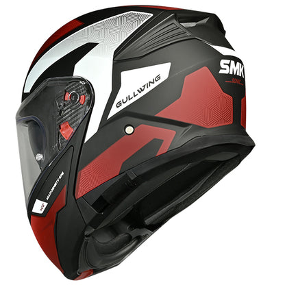 SMK Gullwing V2 Sonic MA231 - Matte Black / Grey / Red