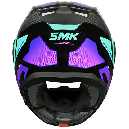 SMK Gullwing V2 Sonic GL295 - Black / Purple / Teal