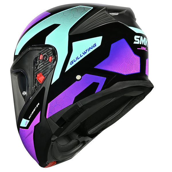 SMK Gullwing V2 Sonic GL295 - Purple / Cyan