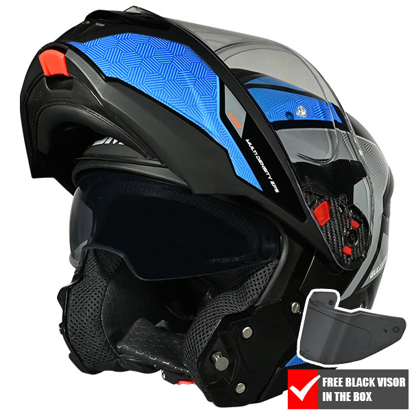 SMK Gullwing V2 Sonic GL256 - Black / Blue / Grey