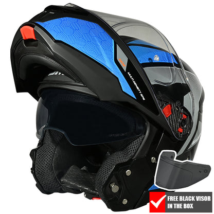 SMK Gullwing V2 Sonic GL256 - Black / Blue / Grey