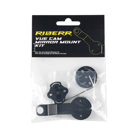 Riderr VUE Camera Mirror Mount Kit - Black
