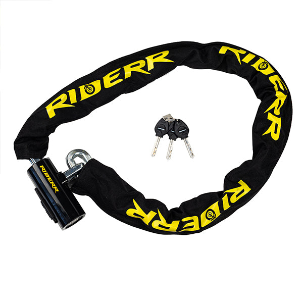 Riderr Linkcore 12 Alarm Chain Lock Black