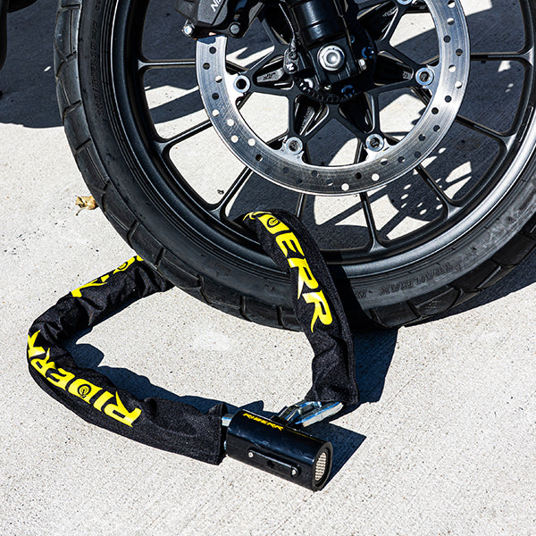 Riderr Linkcore 12 Alarm Chain Lock Black