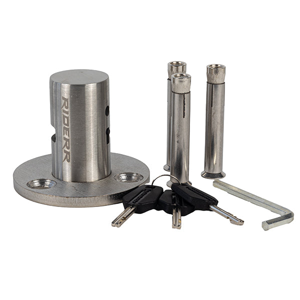 Riderr Ground Anchor - Silver