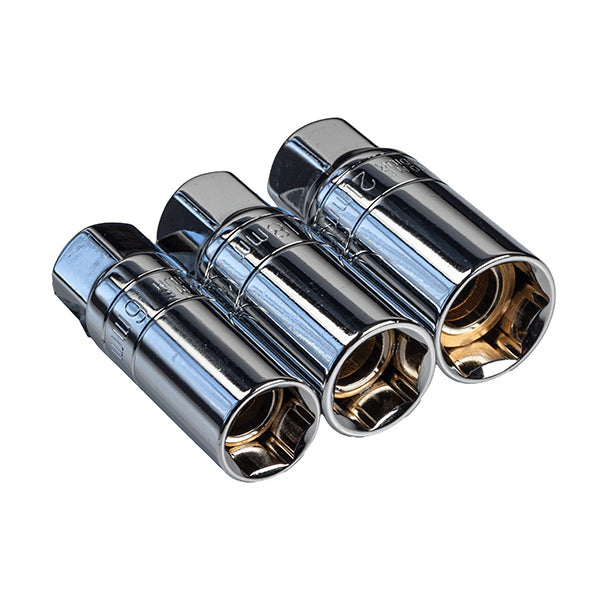 Riderr Socket Set 16mm / 18mm / 21mm - Silver
