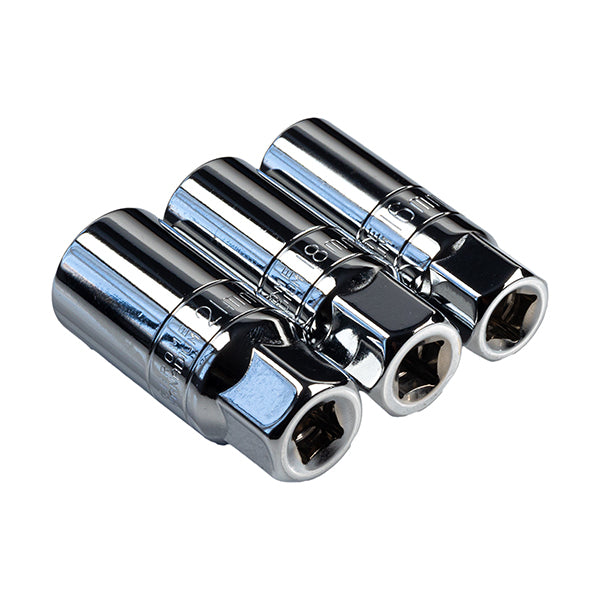 Riderr Socket Set 16mm / 18mm / 21mm - Silver