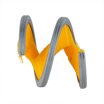 Riderr Spiral Brush - Yellow