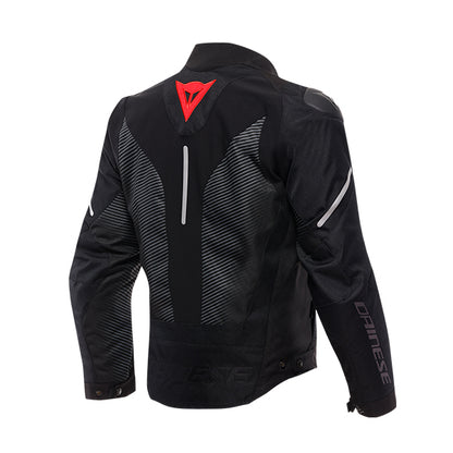 Dainese Super Sprint D-Dry Jacket - Black / Black / Red Lava