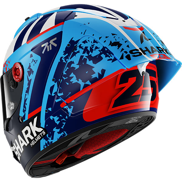 Shark Aeron-GP FIM Fernandez BBW - Blue / Blue / White