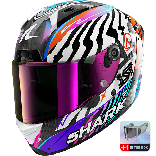 Shark Aeron Speed-Fancy DWO - Carbon / White / Orange