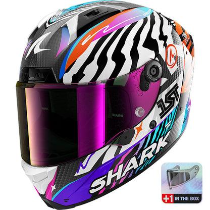 Shark Aeron Speed-Fancy DWO - Carbon / White / Orange
