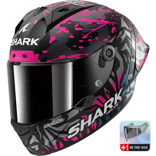 Shark Aeron GP FIM 2 Redding KVB - Black / Pink