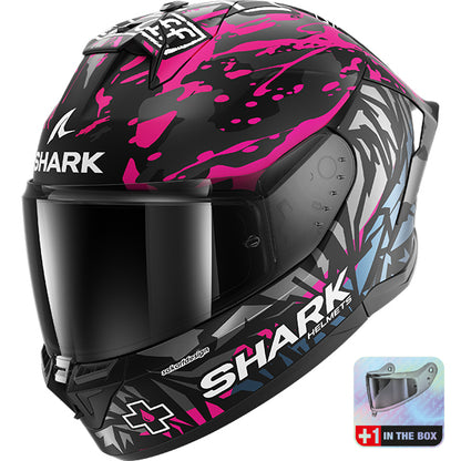 Shark Skwal Cup Redding Full Face Helmet Mat KVB - Pink / Black