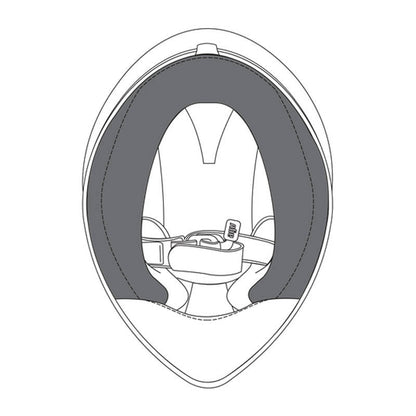 AGV Veloce-S Cheek Pad - Black