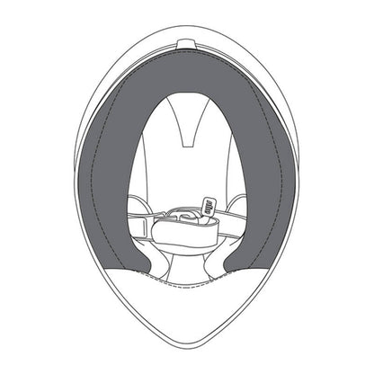 AGV Veloce-S Cheek Pad - Black
