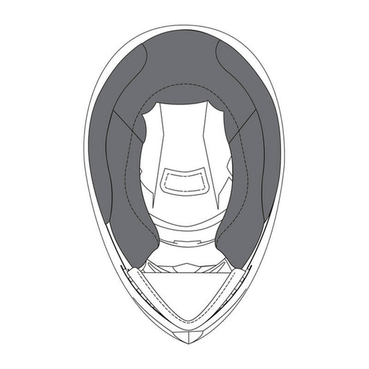 AGV K3 Cheek Pad - Grey