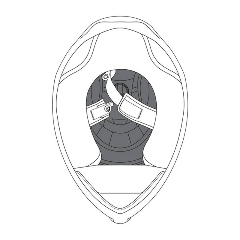 AGV K5-S Top Pad - Grey